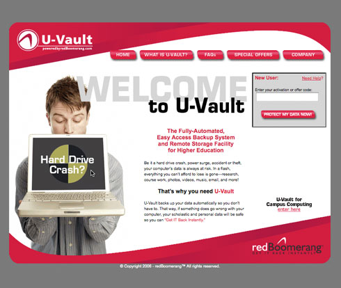 U-Vault Website